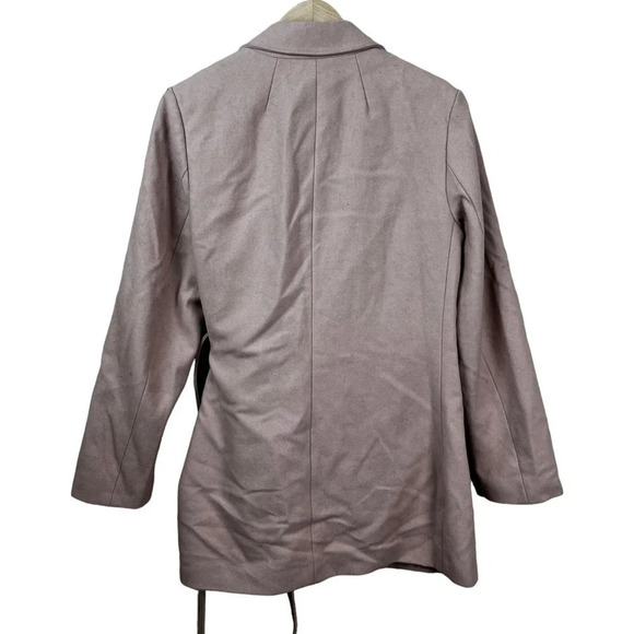 Banana Republic • Melton Wool Side Tie Coat - Picture 4 of 10